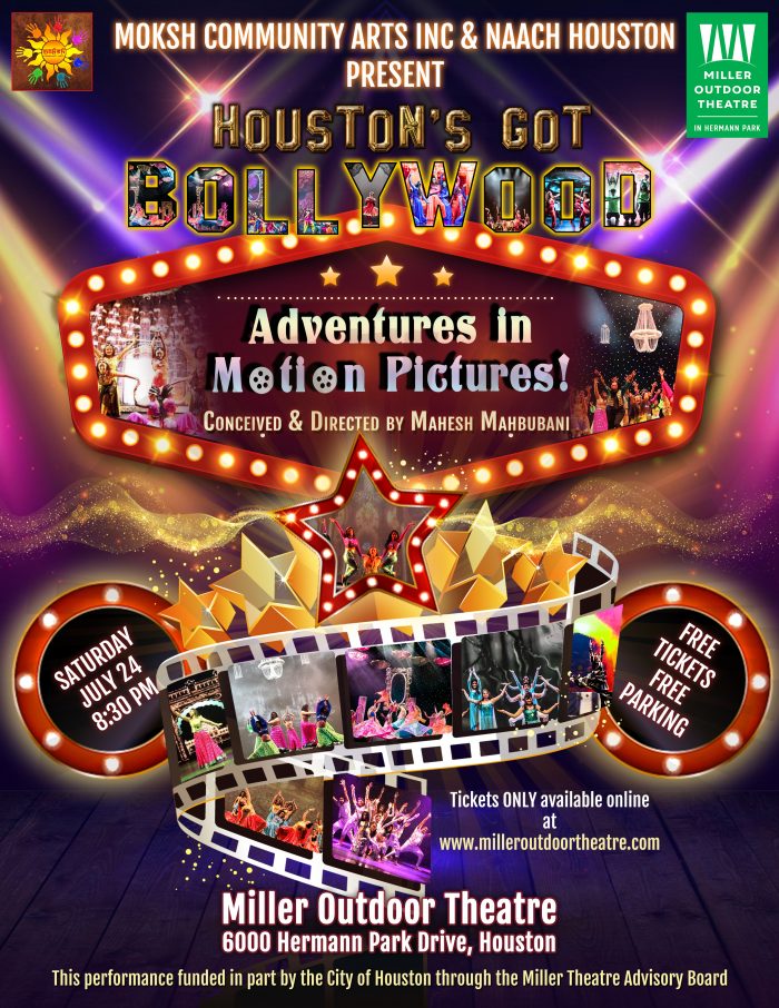 Miller Outdoor Theatre Houston’s Got Bollywood Presented